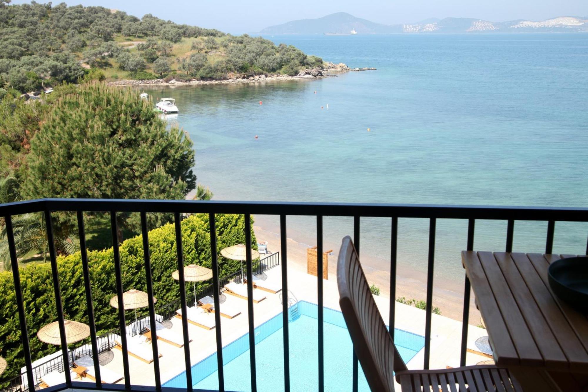Med-Inn Hotel Gulluk Buitenkant foto