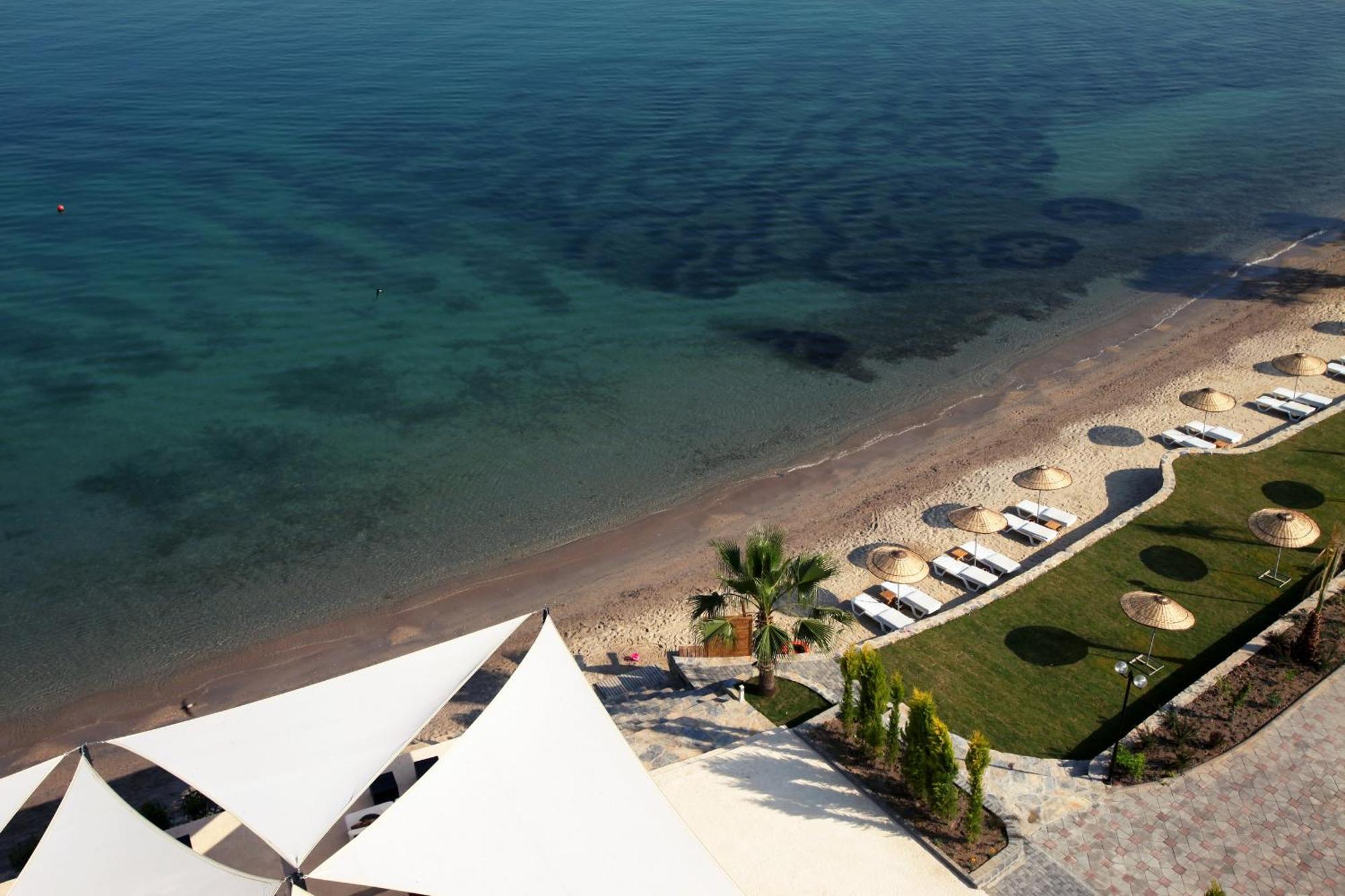 Med-Inn Hotel Gulluk Buitenkant foto