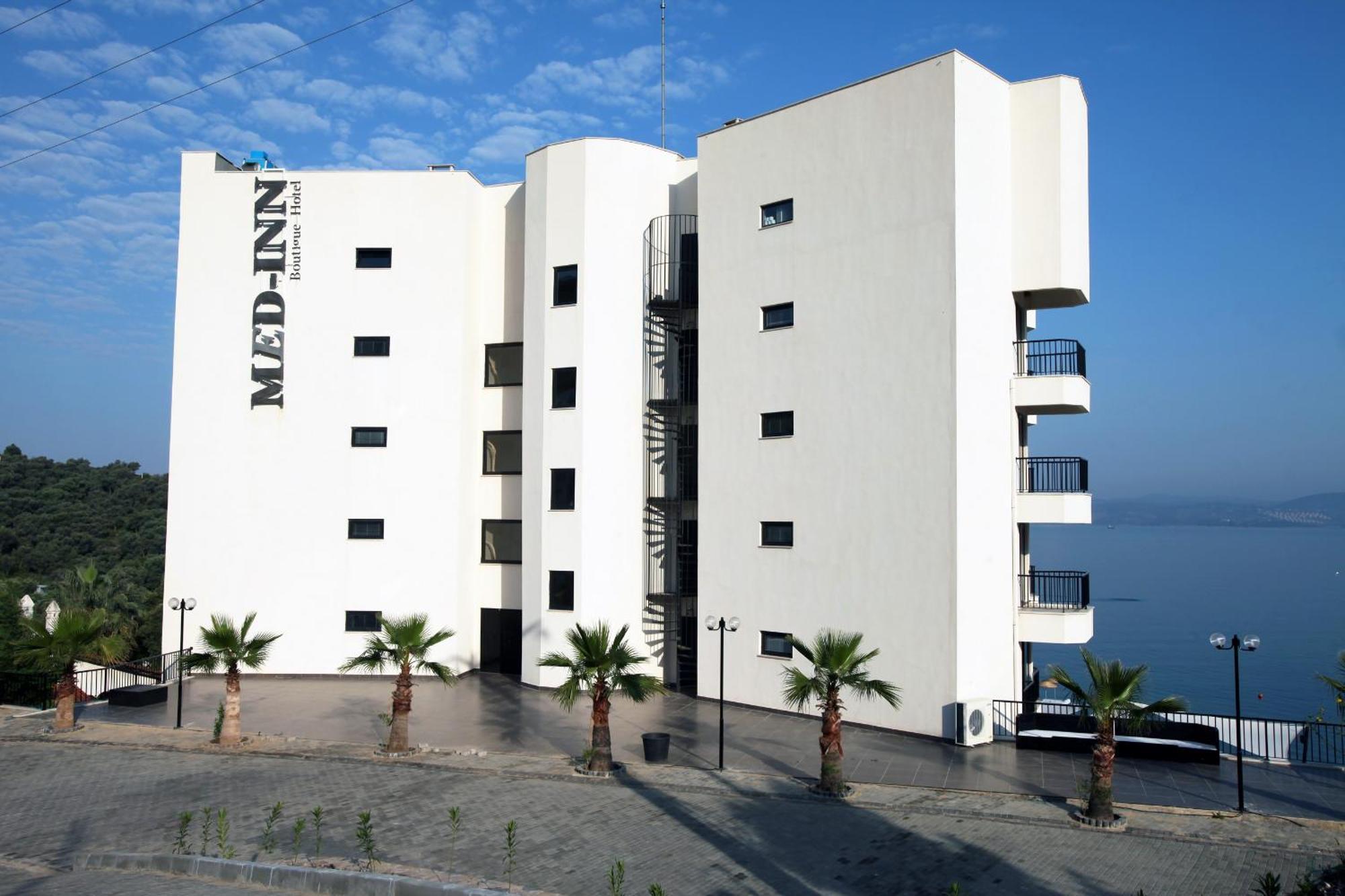 Med-Inn Hotel Gulluk Buitenkant foto