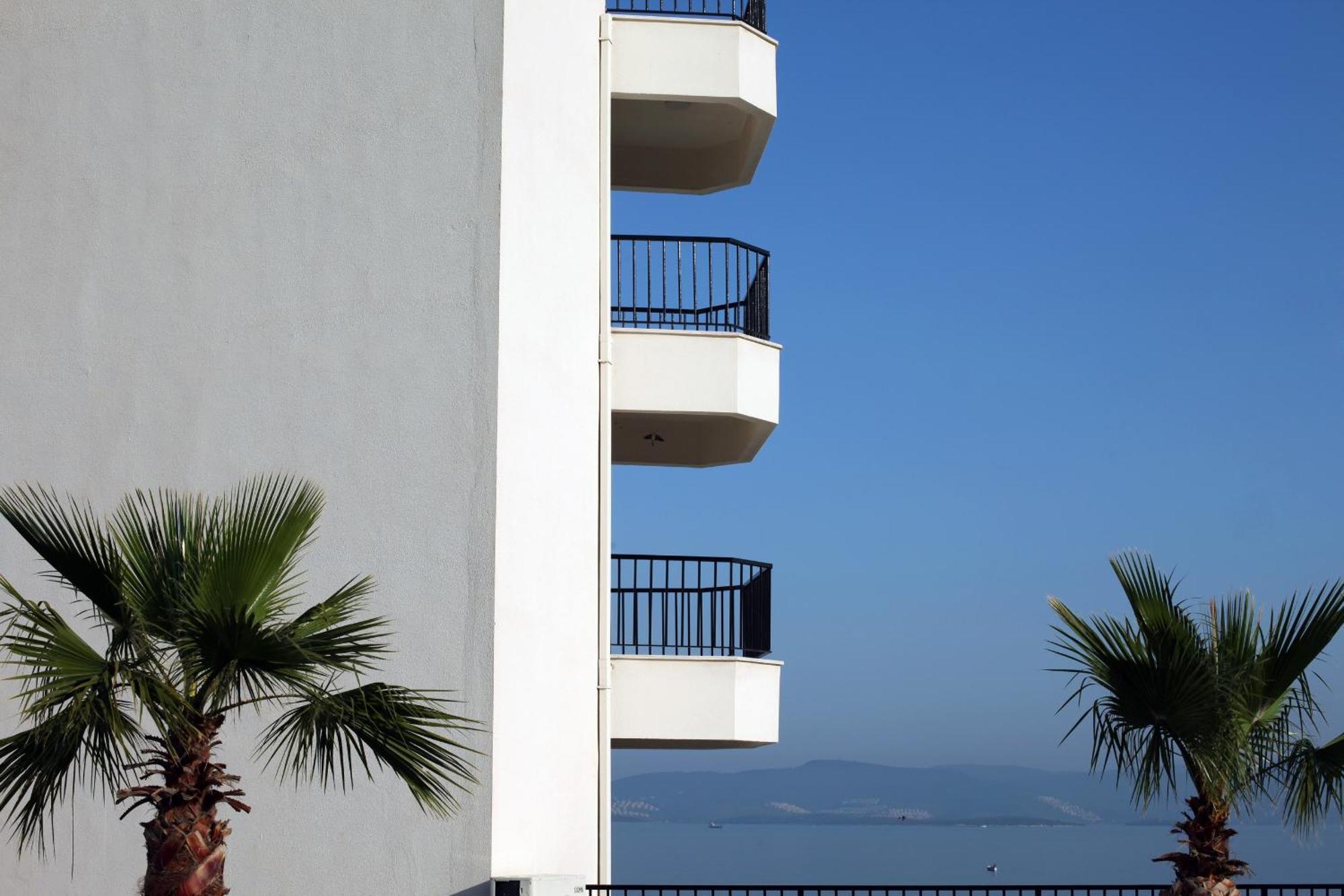 Med-Inn Hotel Gulluk Buitenkant foto