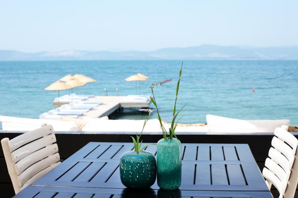 Med-Inn Hotel Gulluk Buitenkant foto